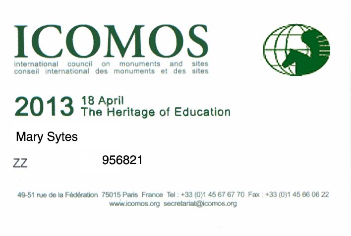 ICOMOS Card
