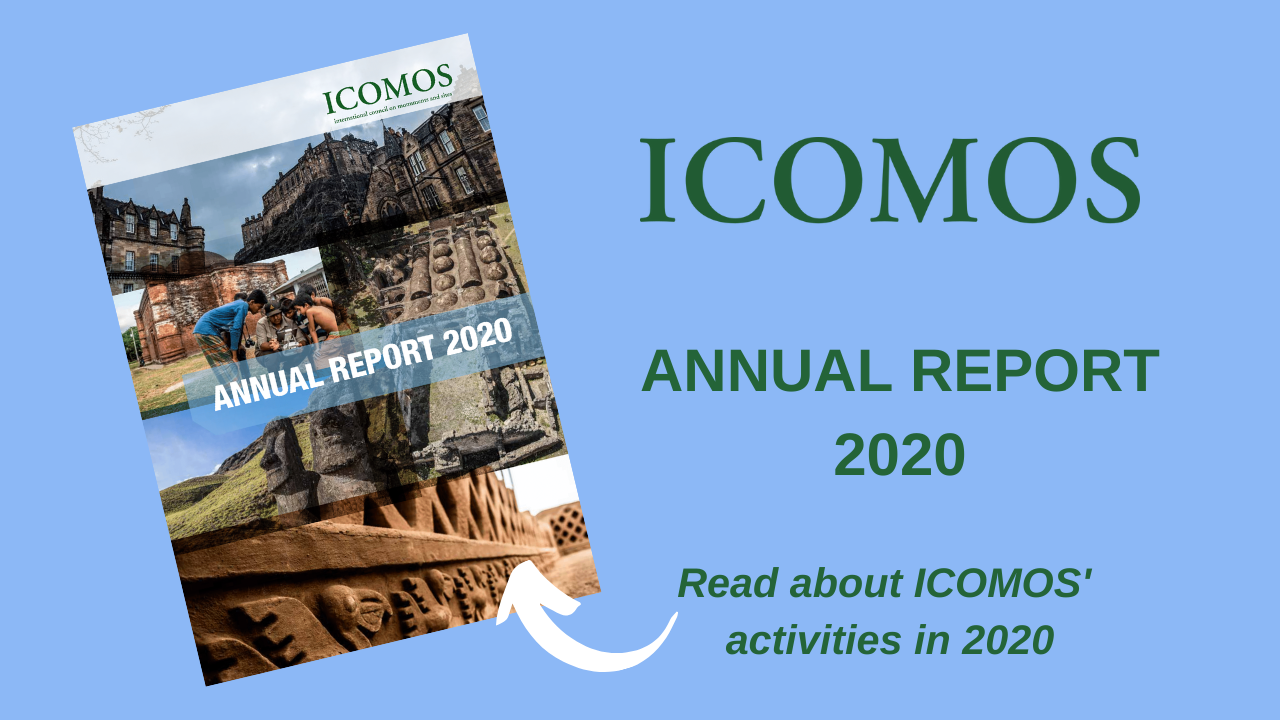 ICOMOS Annual Report 2020 is available