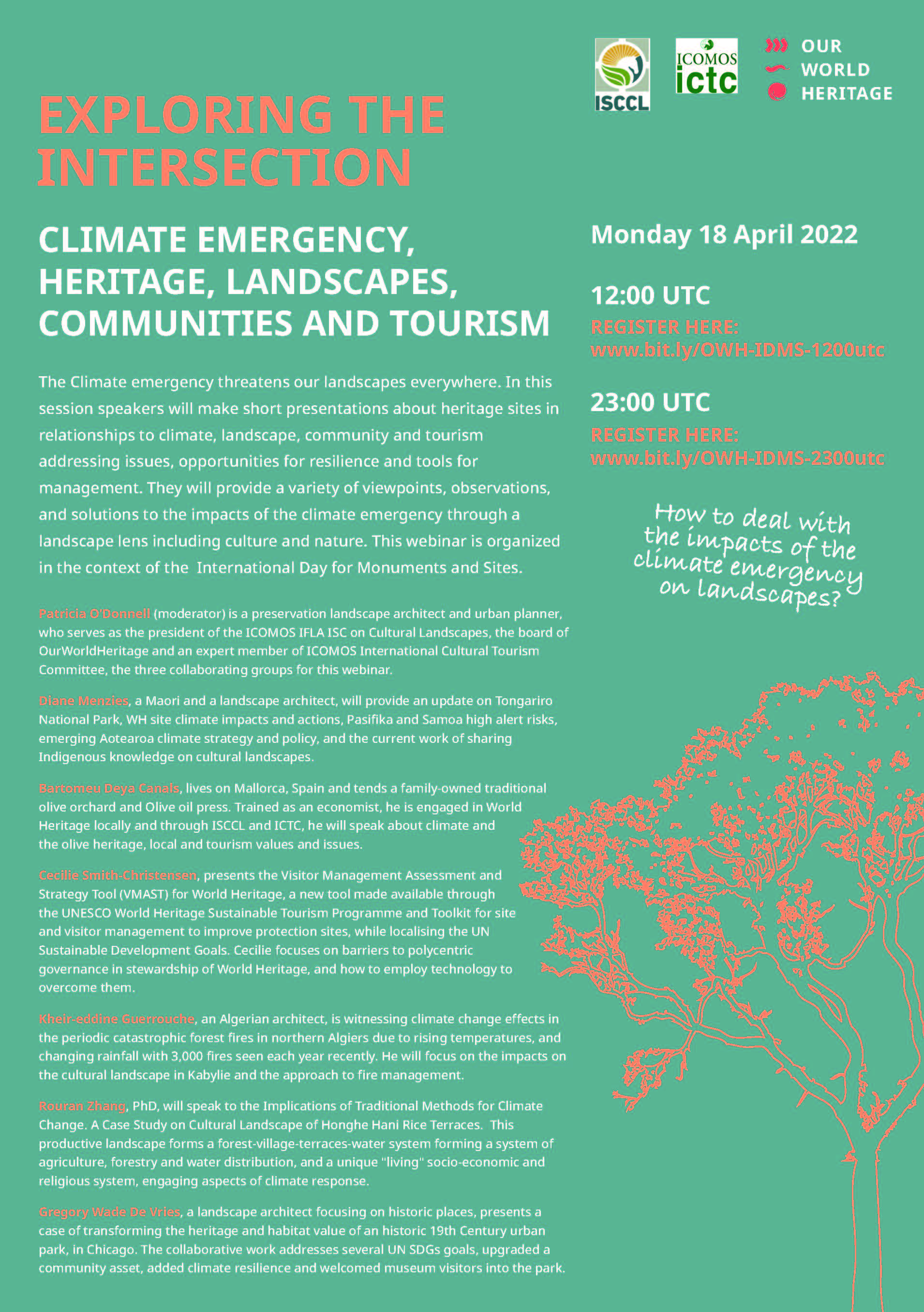 18 April Climate Emergency Invite ISCCL ICTC OWH