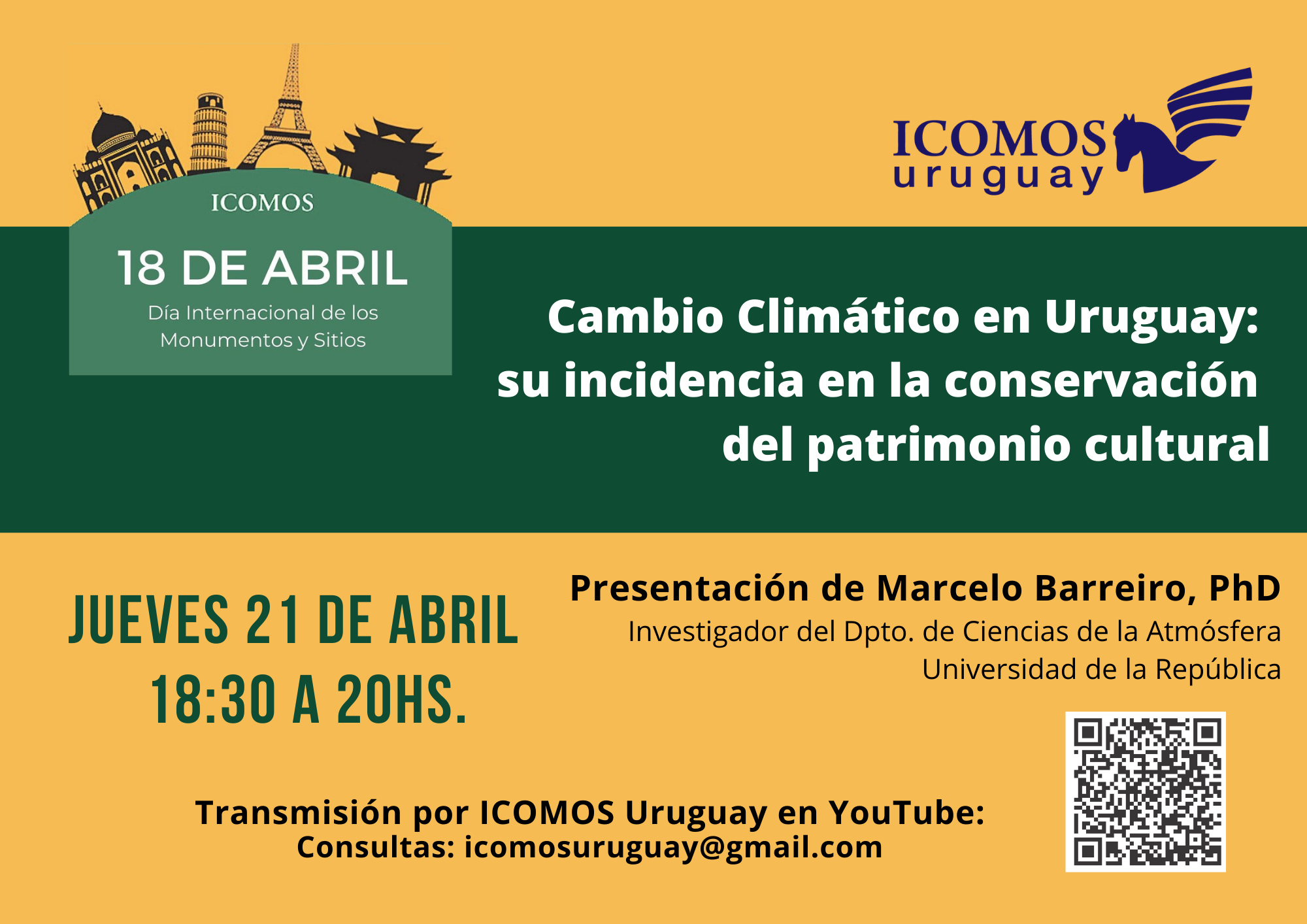 ICOMOS Uy Cambio Climático 21.4.2022