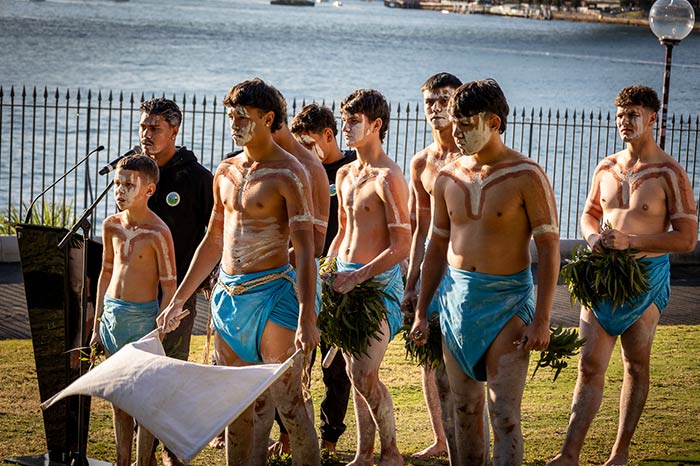 Australian aboriginals at ICOMOS GA 2023