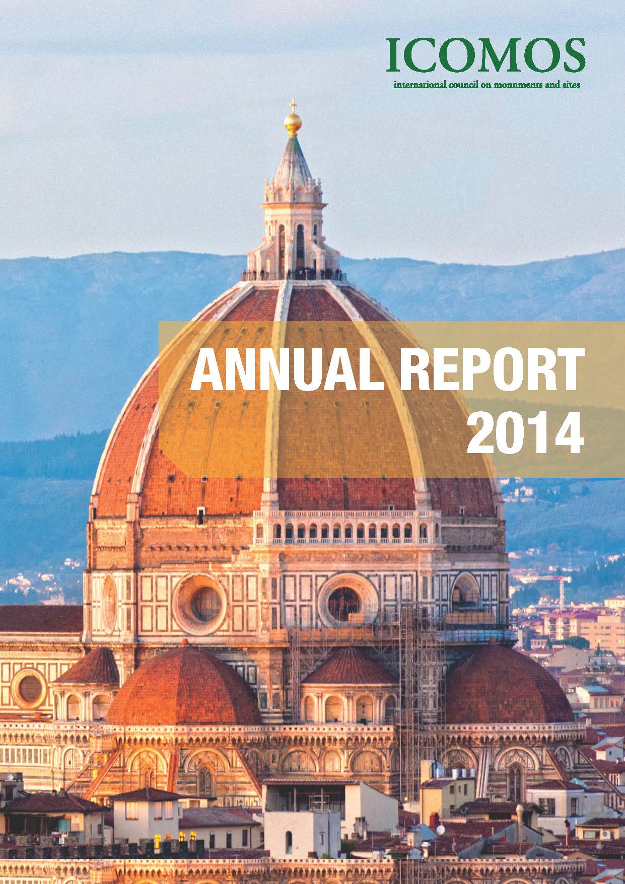 ICOMOS Annual Report 2014, copyright : ICOMOS 