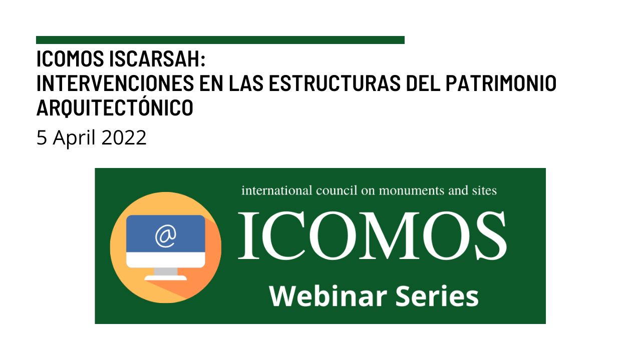 ICOMOS ISCARSAH EARTHQUAKES AND TRADITIONAL CONSTRUCTION PART 3 14.04.2021 2
